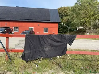 Täcken hästutrustning Back on Track diamond mesh 125 cm i Kungsängen - Annons 17