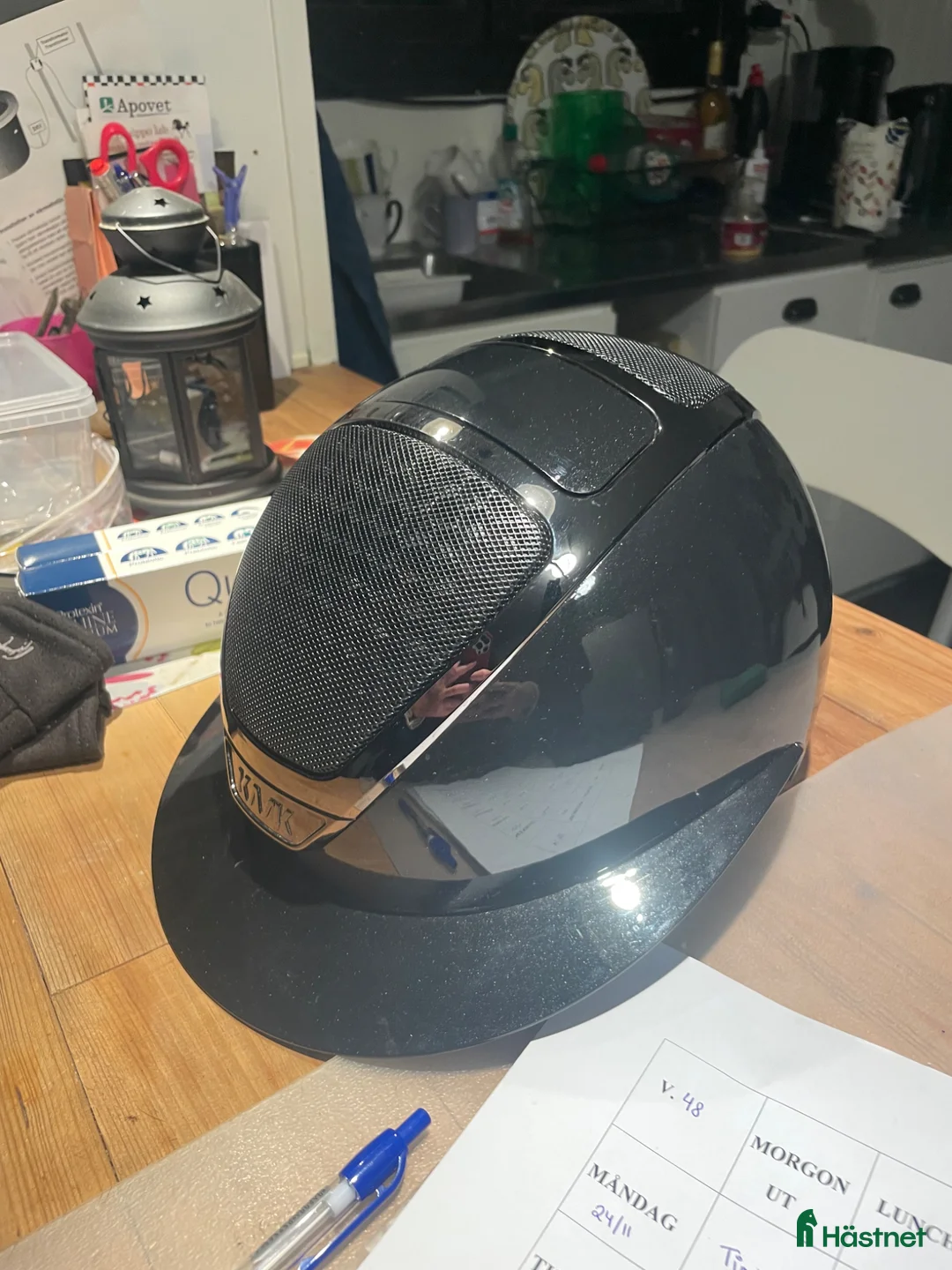Hjälmar ryttarutrustning till salu: Kask Star Lady - Annons 2