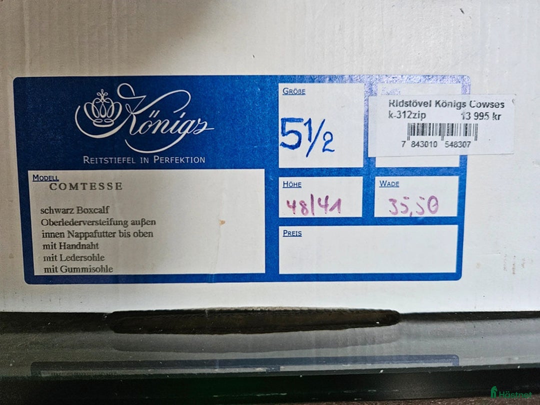 Ridstövlar ryttarutrustning till salu: Nya Königs ridstövlar i Lur - Annons 4