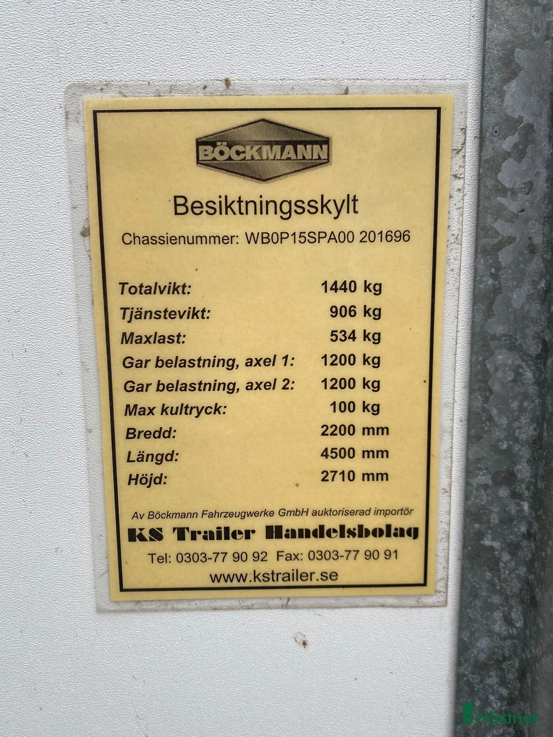 Hästtransporter  fordon & transport till salu: Böckmann Duo Hästtransport - Annons 16