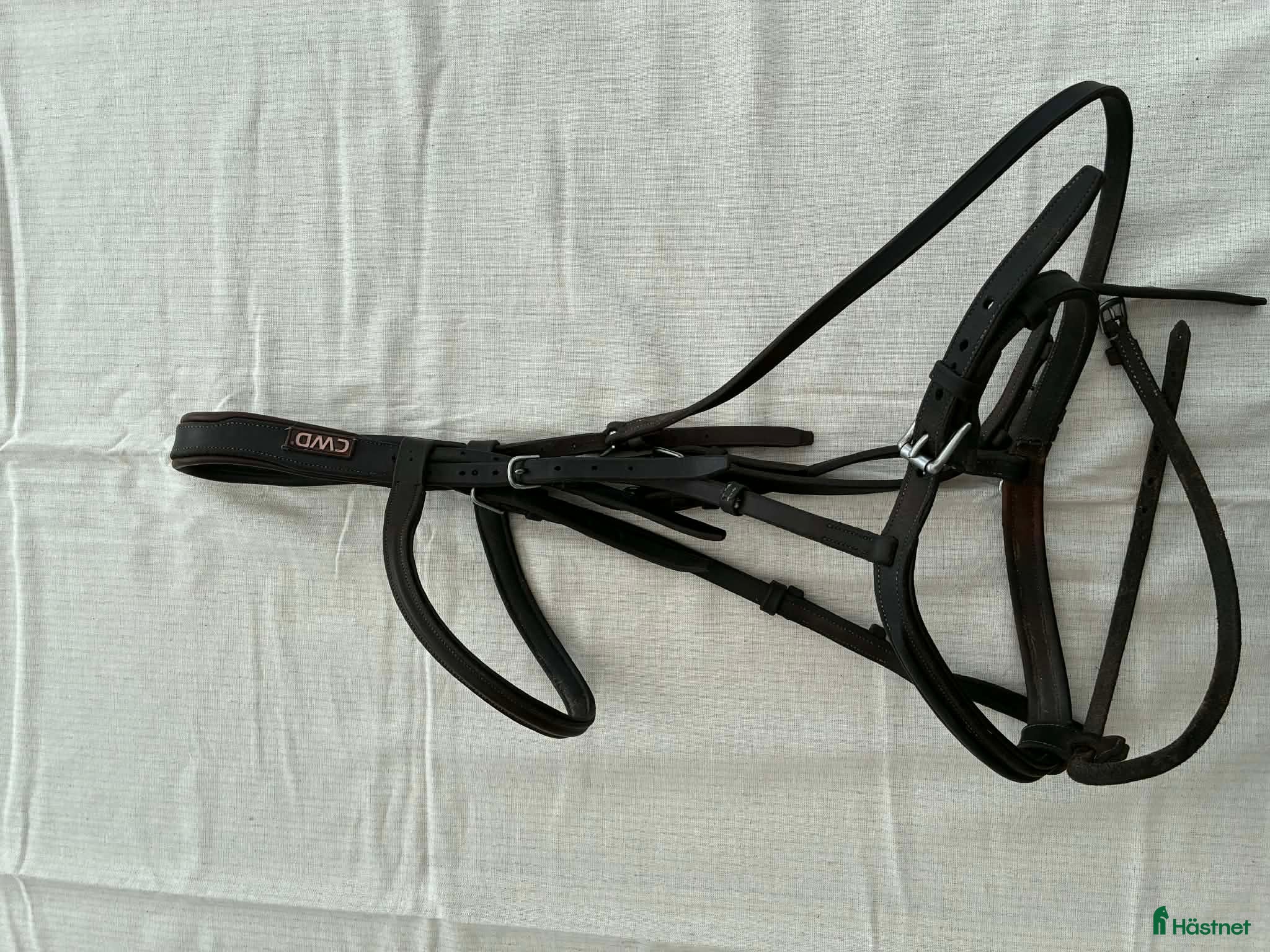 Träns hästutrustning CWD träns i brunt läder stl full  - Annons 1