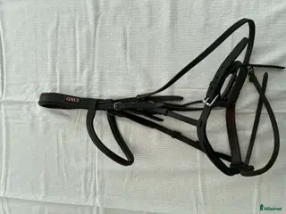 Träns hästutrustning CWD träns i brunt läder stl full - Annons 9