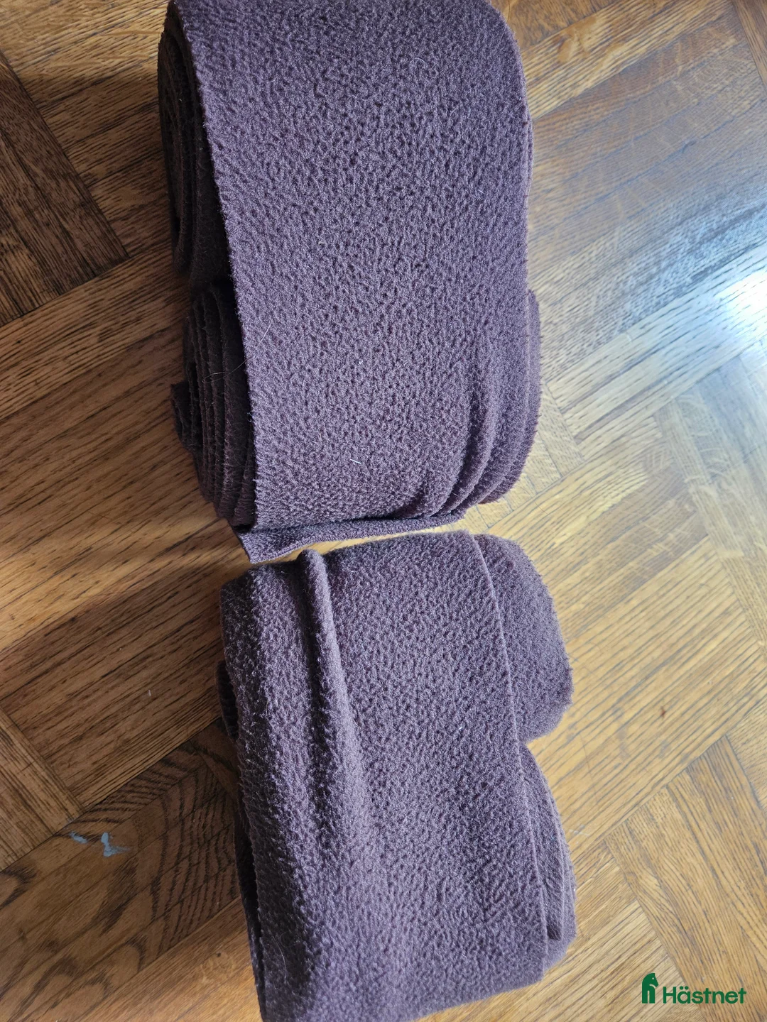 Benskydd hästutrustning till salu: Benlindor bruna Mias och ljusblå - Annons 4