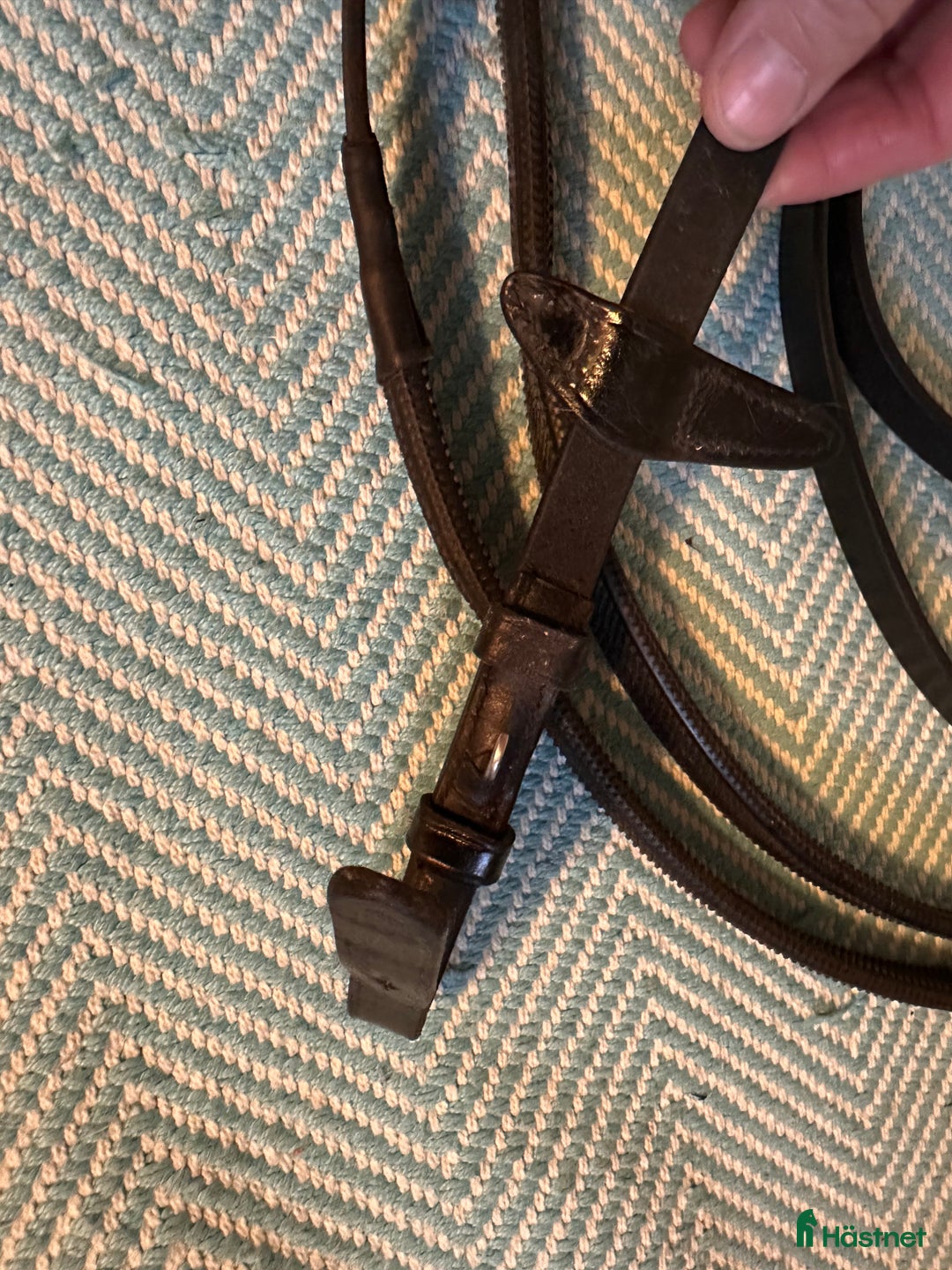 Träns hästutrustning till salu: Gummi tygel Equiline i Borlänge - Annons 3