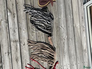 Övrig Hästutrustning hästutrustning till salu: 3flugpannband och en brun huva i Tygelsjö - Annons 9