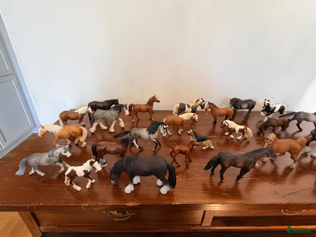 Övrig utrustning övrig utrustning till salu: 24 Schleich hästar samt en schäfer  i Göteborg - Annons 2