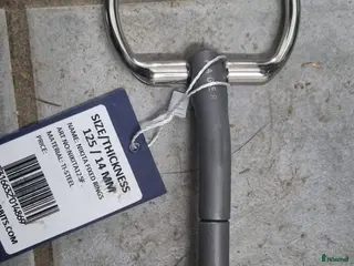 Bett hästutrustning Fager Nikita rakt tredelat bett stl 12.5 - Annons 19