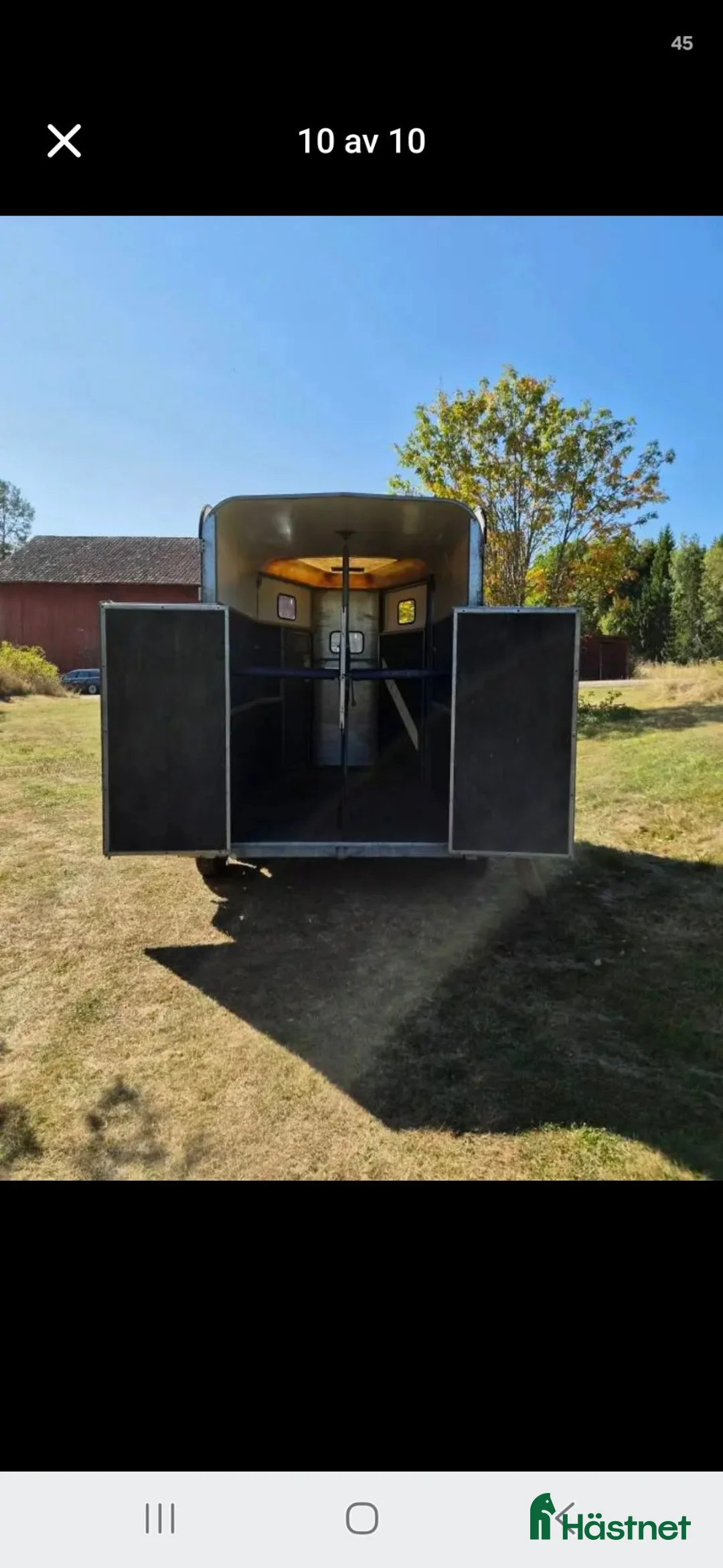 Hästtransporter  fordon & transport till salu: Släp med kombinerad ramp - Annons 2