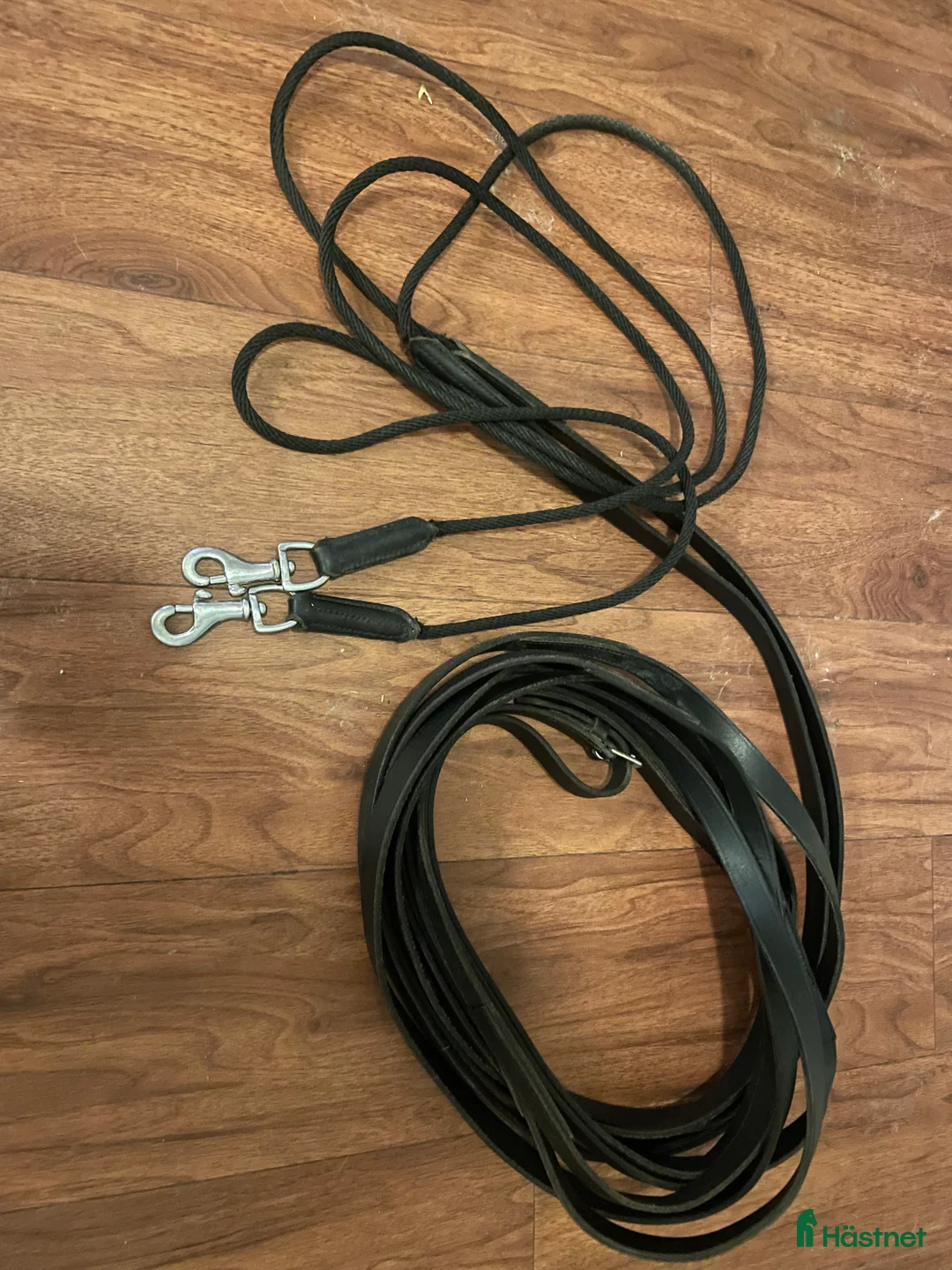 Övrig Körutrustning körning till salu: Lädertömmar med rep. - Annons 1