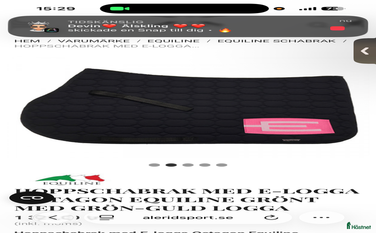 Schabrak & Vojlockar hästutrustning till salu i Mörkö - Annons 8