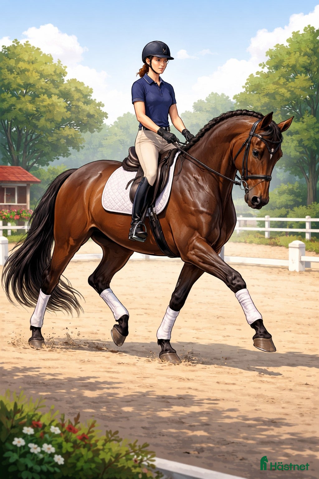  hästar Dressyrinriktad häst sökes till amatör - Annons 1