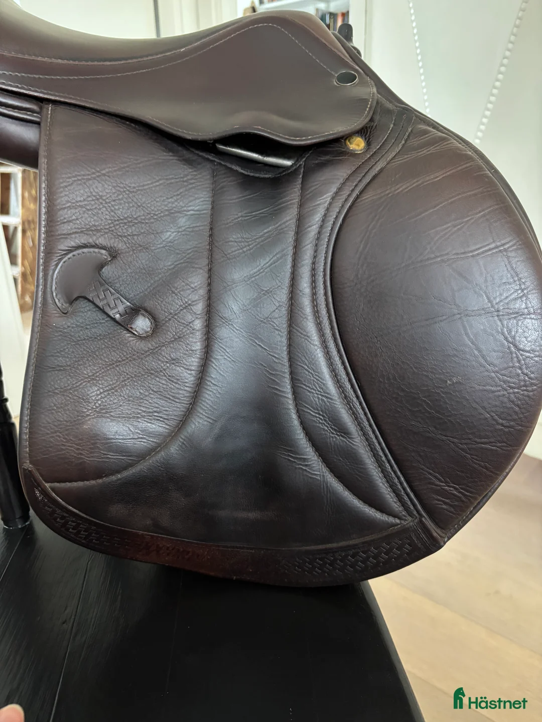 Sadlar hästutrustning till salu: Ergox2 Confidence brun kalvskinn - Annons 2