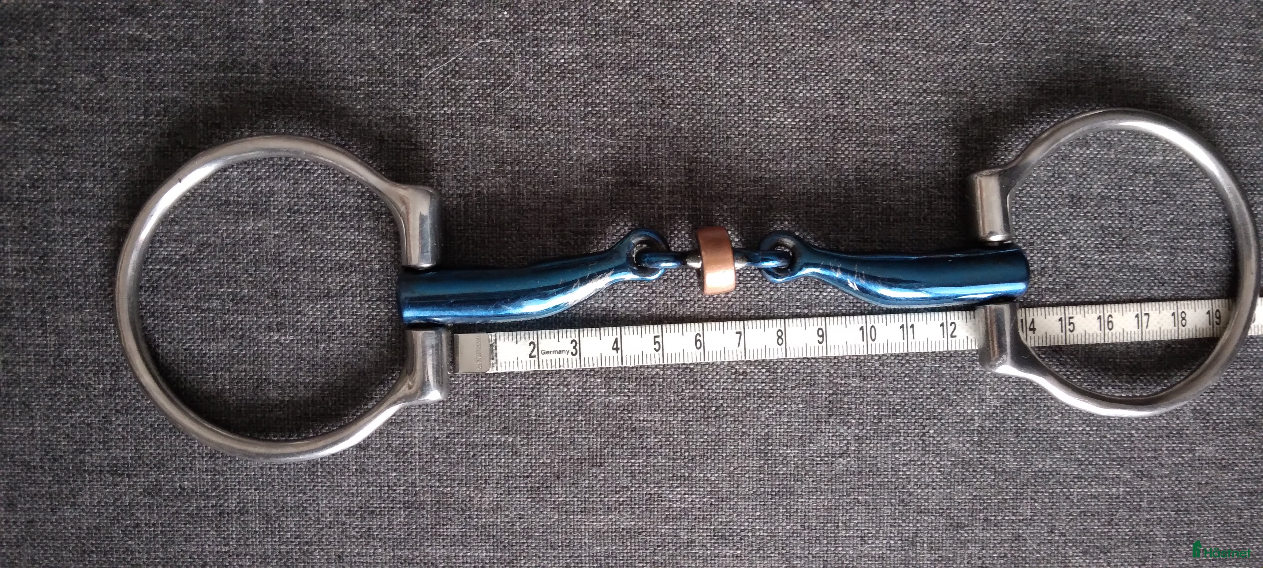 Bett hästutrustning Fagerbits Sally, fast ring, 125mm i Norrtälje - Annons 17