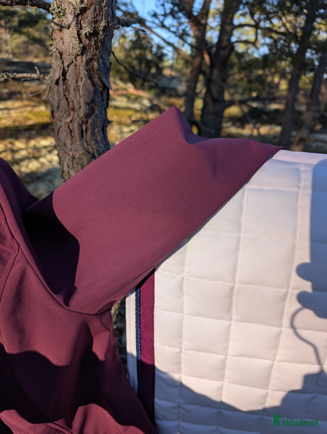 Jackor & Kavajer ryttarutrustning till salu: Kavaj & blus från Horseware & matchande schabrak  i Stenhamra - Annons 3