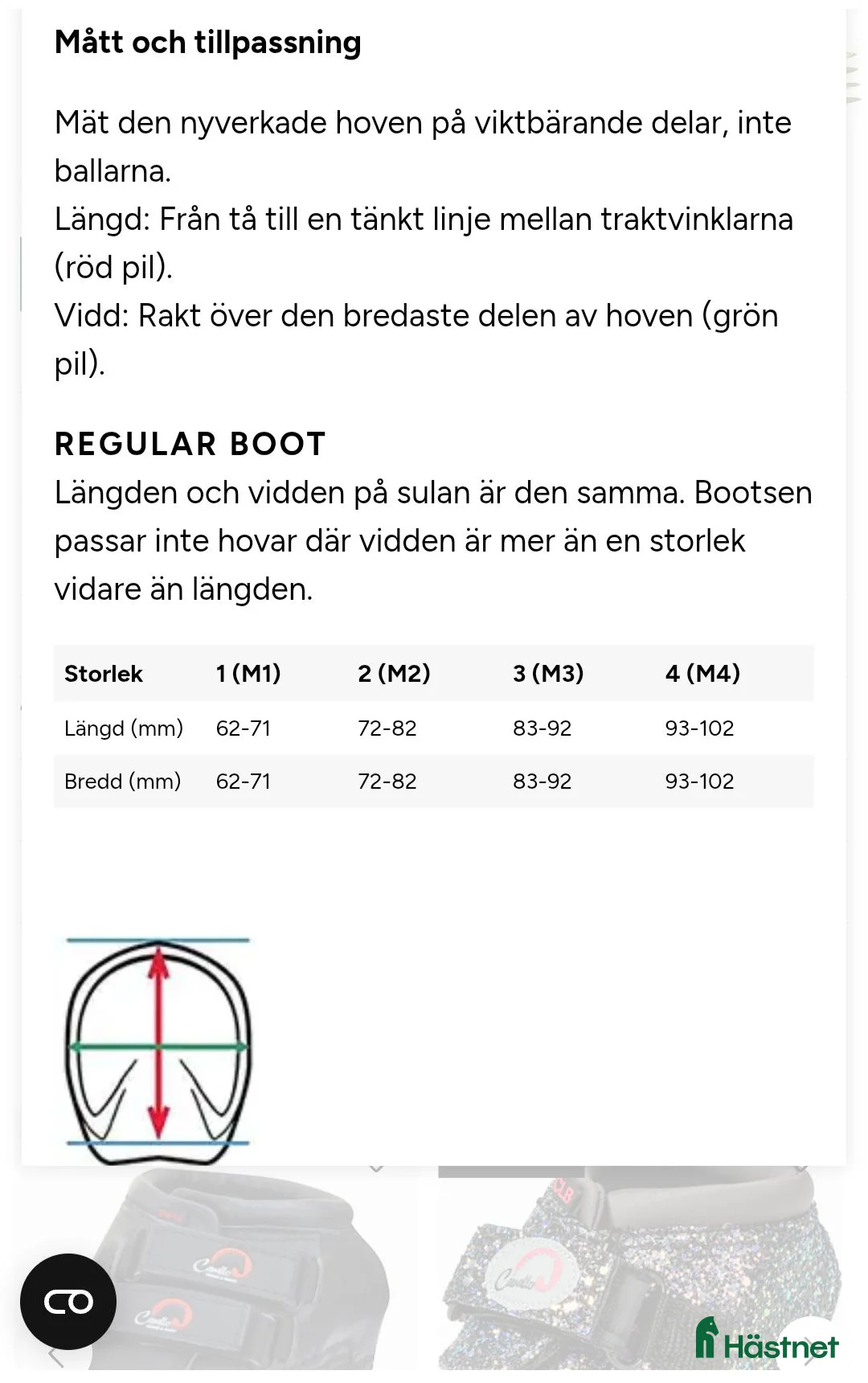 Övrig Hästutrustning hästutrustning till salu: Cavallo Cute Little Boot M2  - Annons 4