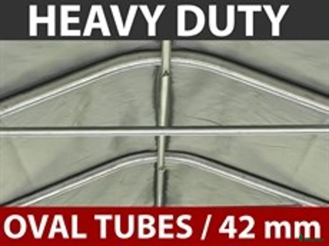 Övrigt fordon & transport till salu: Garagetält PRO 3,6 x 4,8 x 2,7 PE Grå Nu 6027:- - Annons 4