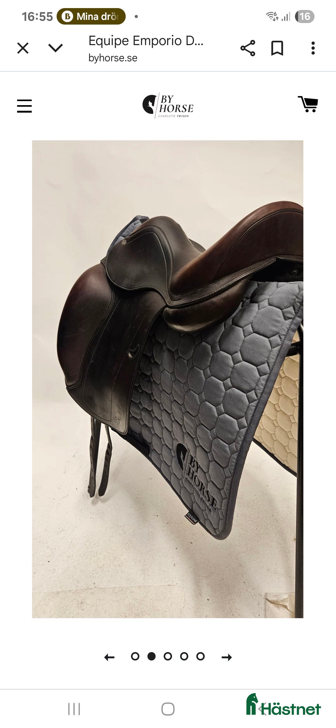 Sadlar hästutrustning till salu: Equipe Emporio i utmärkt skick i Kungsängen - Annons 4