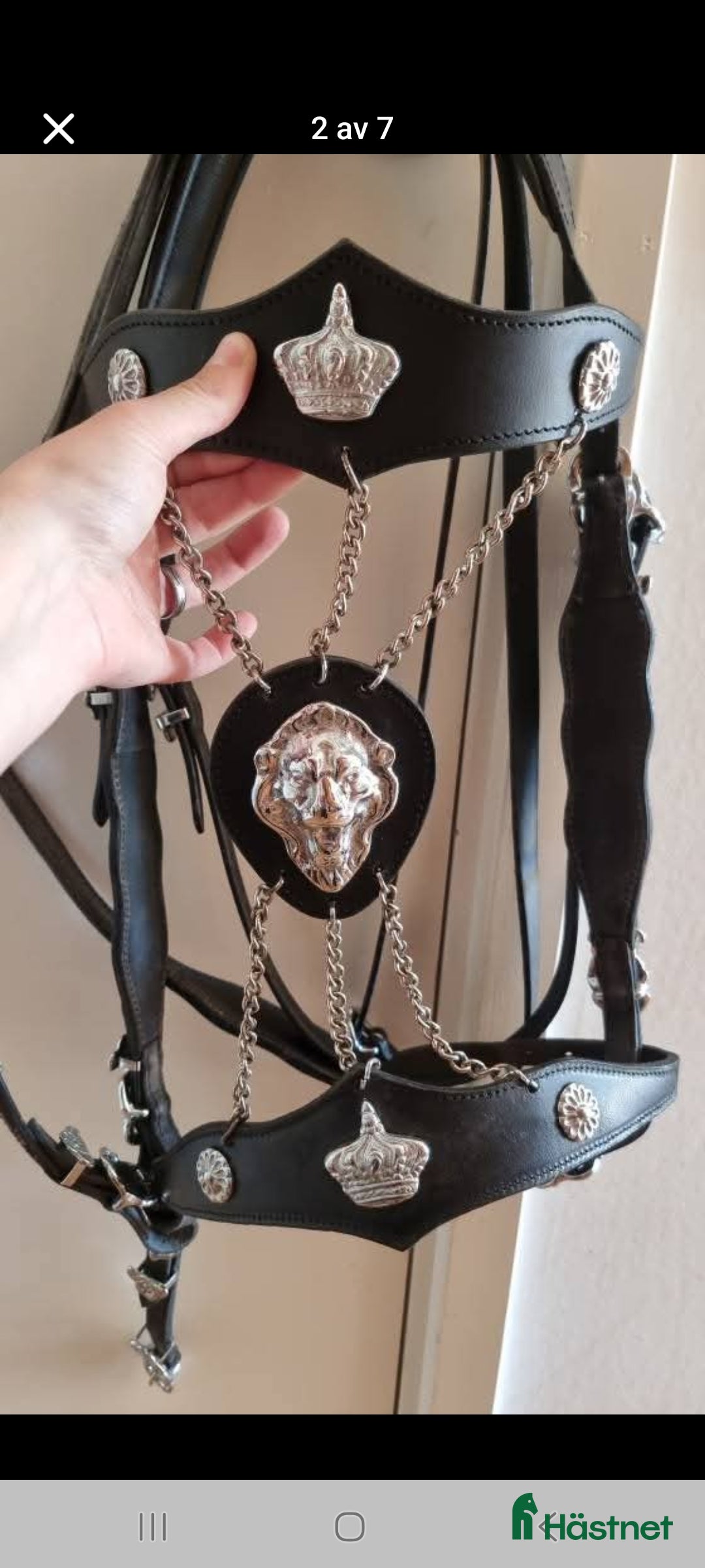 Träns hästutrustning till salu: Akademisk träns med tillhörande halsring  i Björkvik - Annons 4