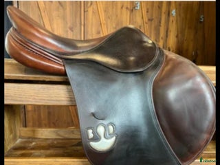 Sadlar hästutrustning till salu: Fin Bruno delgrange hoppsadel i Eksjö - Annons 5