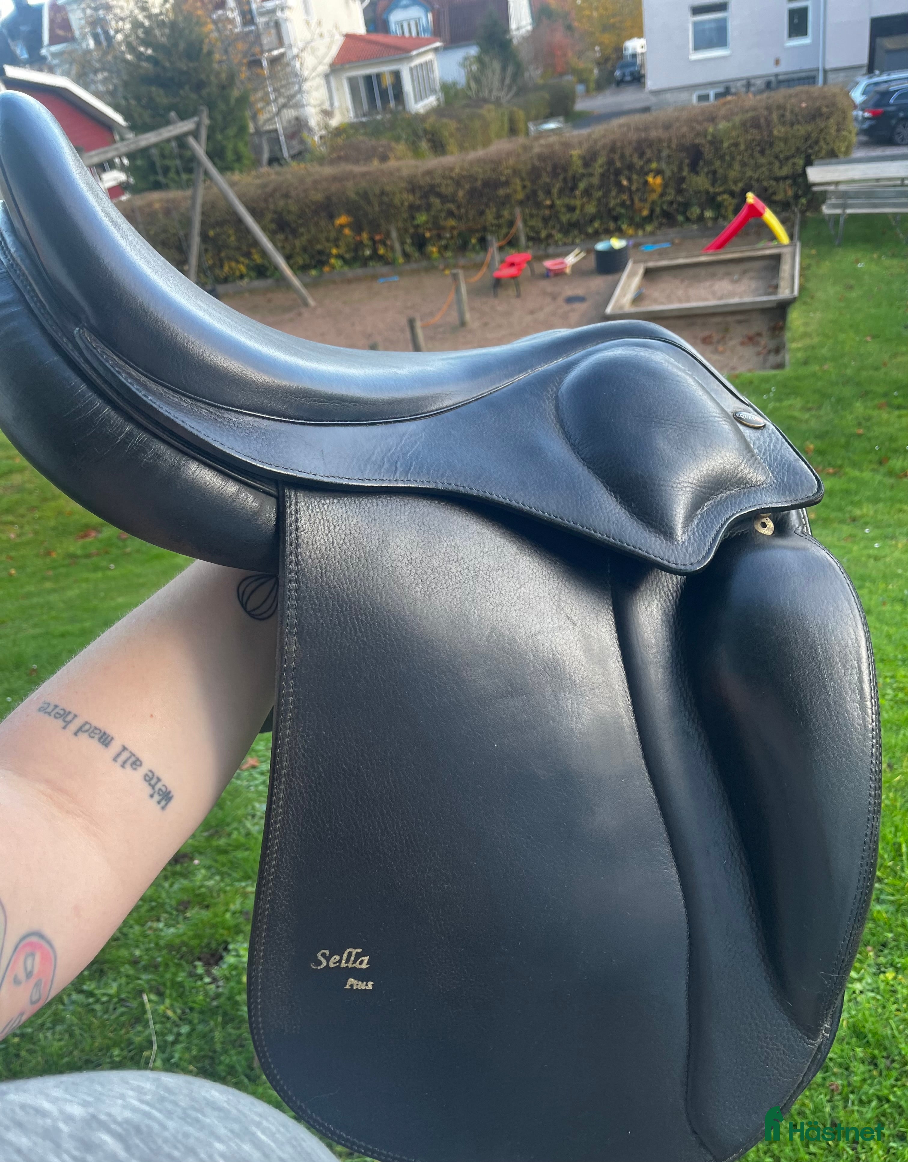 Sadlar hästutrustning Eques Sella plus 17,5” - Annons 5