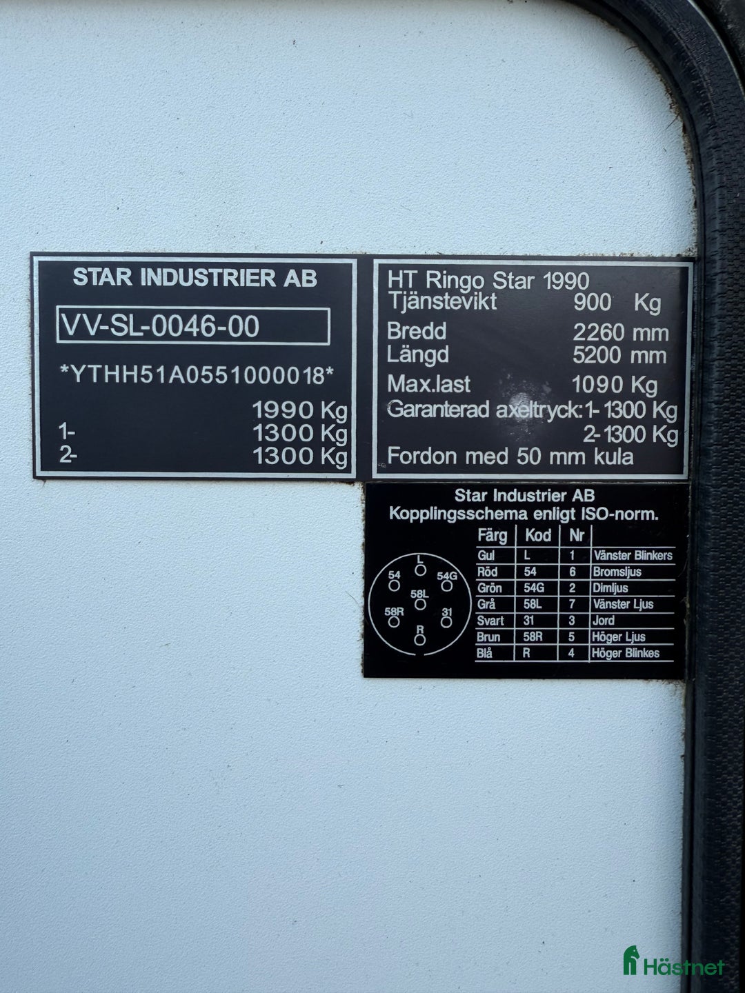 Hästtransporter  fordon & transport till salu: STAR TRAILER - HT Ringo Star i Värmdö - Annons 4