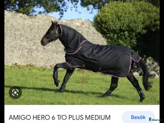 Täcken hästutrustning till salu: Amigo Hero 155cm 200g i Lund - Annons 2