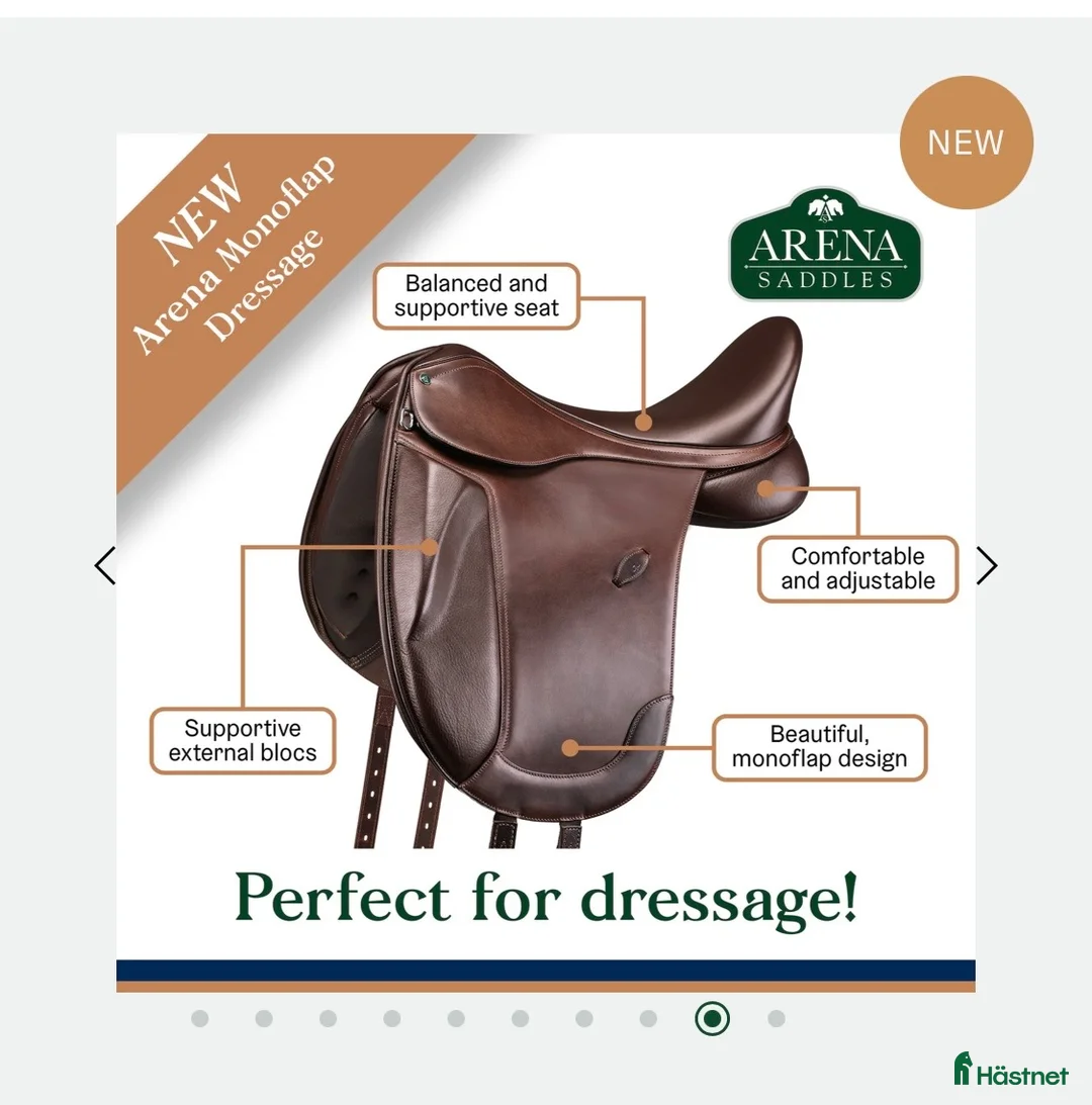 Sadlar hästutrustning till salu: Arena Dressyrsadel - Annons 3