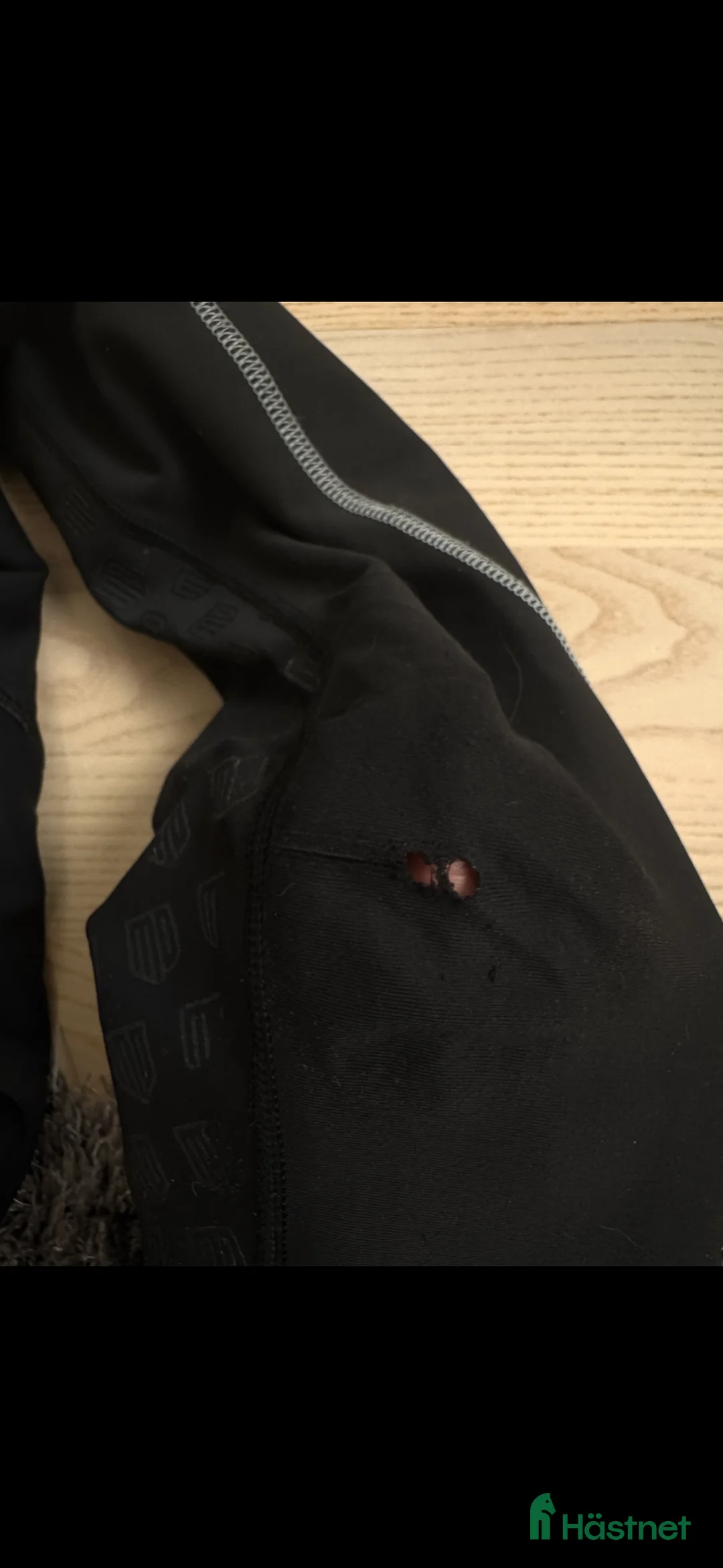 Ridbyxor ryttarutrustning till salu: 3XS Maya delorez ridbyxa svart leggings i Huddinge - Annons 4