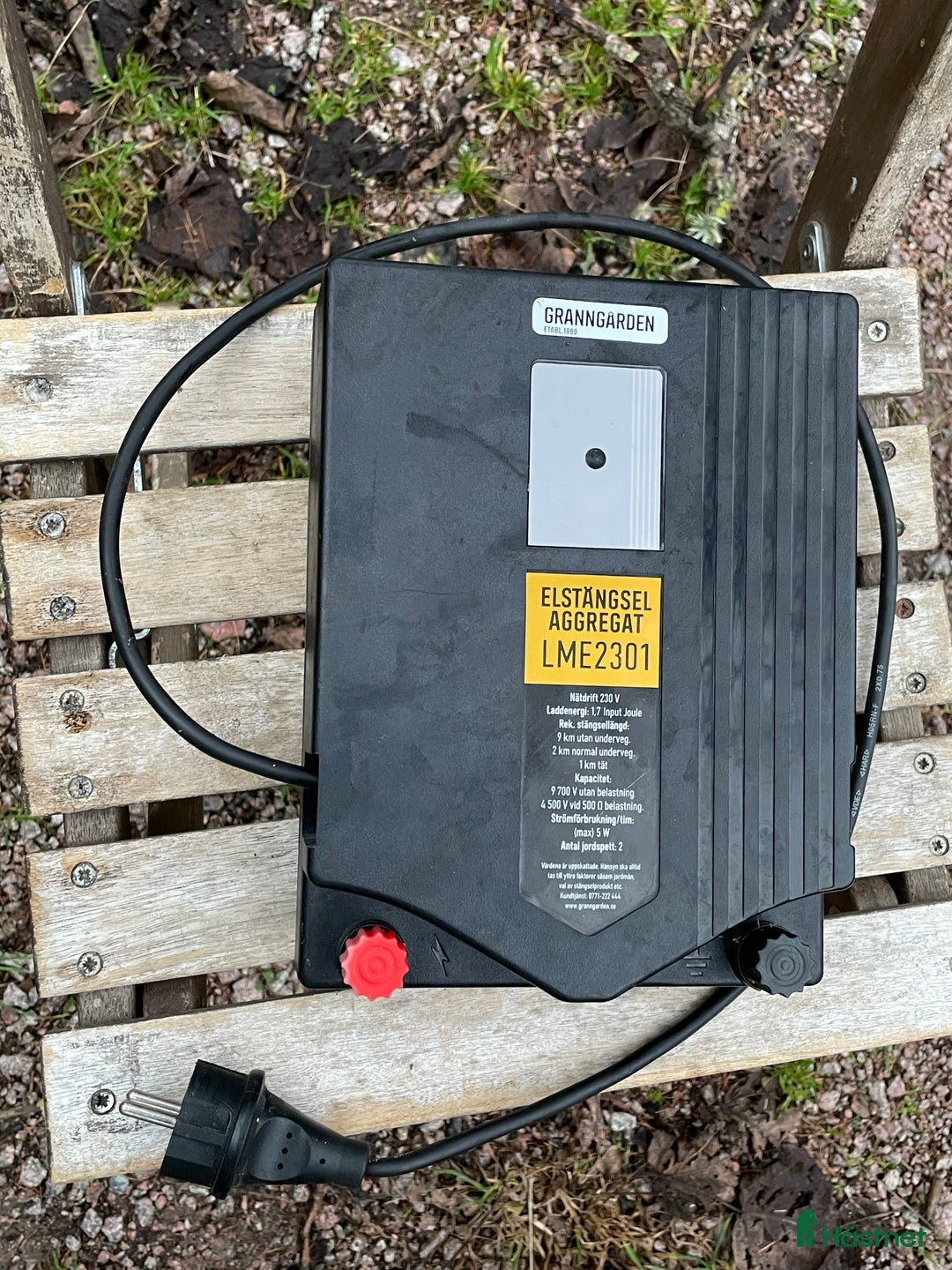 Stallinredning, stängsel & gård övrig utrustning till salu: Elstängselaggregat i Uppsala - Annons 1
