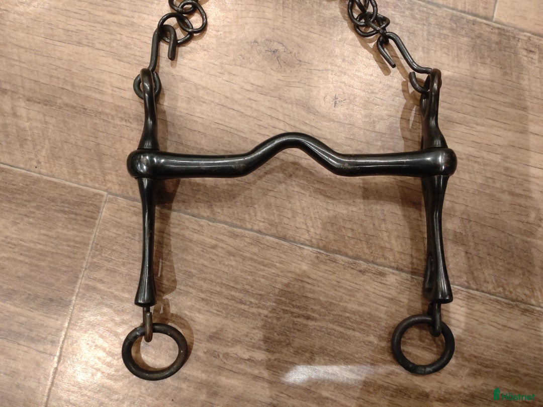 Bett hästutrustning till salu: Portugisisk stång 14,5 cm i Klippan - Annons 1