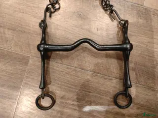 Bett hästutrustning Portugisisk stång 14,5 cm - Annons 1