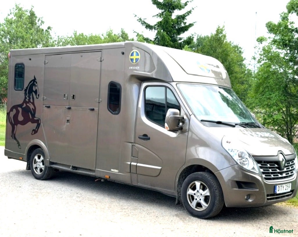 Hästlastbilar  fordon & transport till salu: Hästlastbil Theault stuteri automat b-kort  - Annons 1