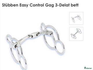 Bett hästutrustning till salu: Stubben Max control gag 13,5cm i Lund - Annons 2