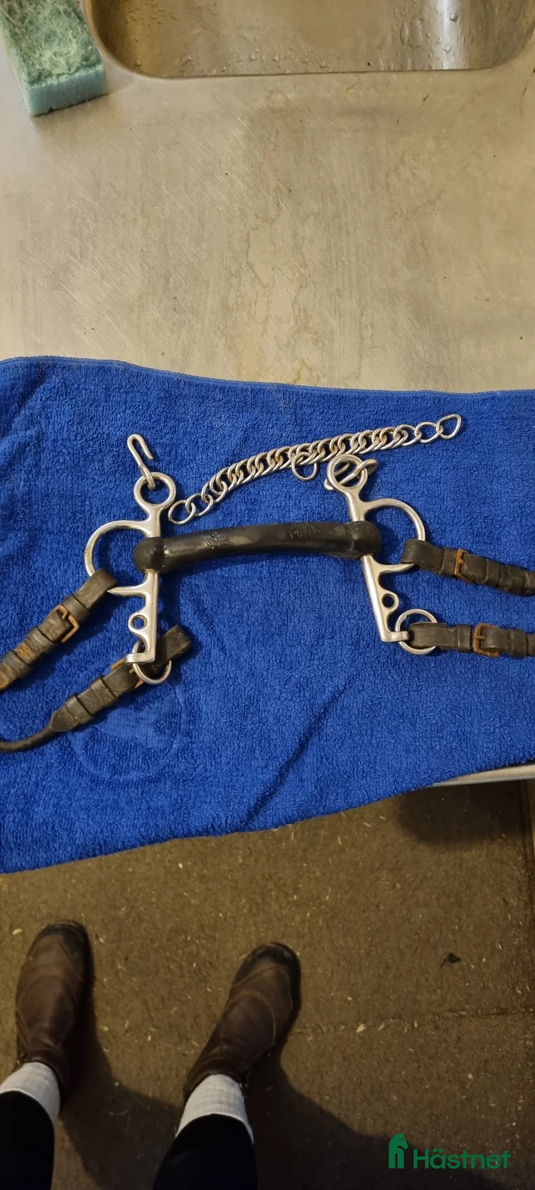 Bett hästutrustning till salu: Mjukt gummi pelham i Härryda - Annons 1