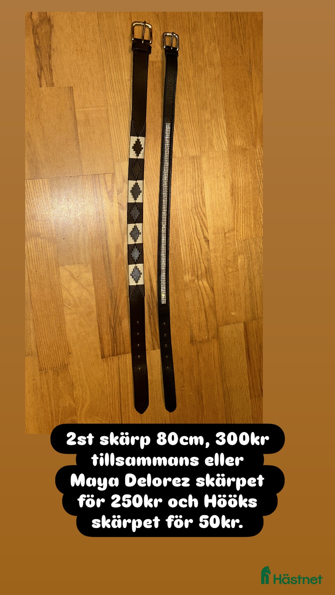 Övrigt Ridkläder ryttarutrustning till salu: Fina skärp i Gävle - Annons 1