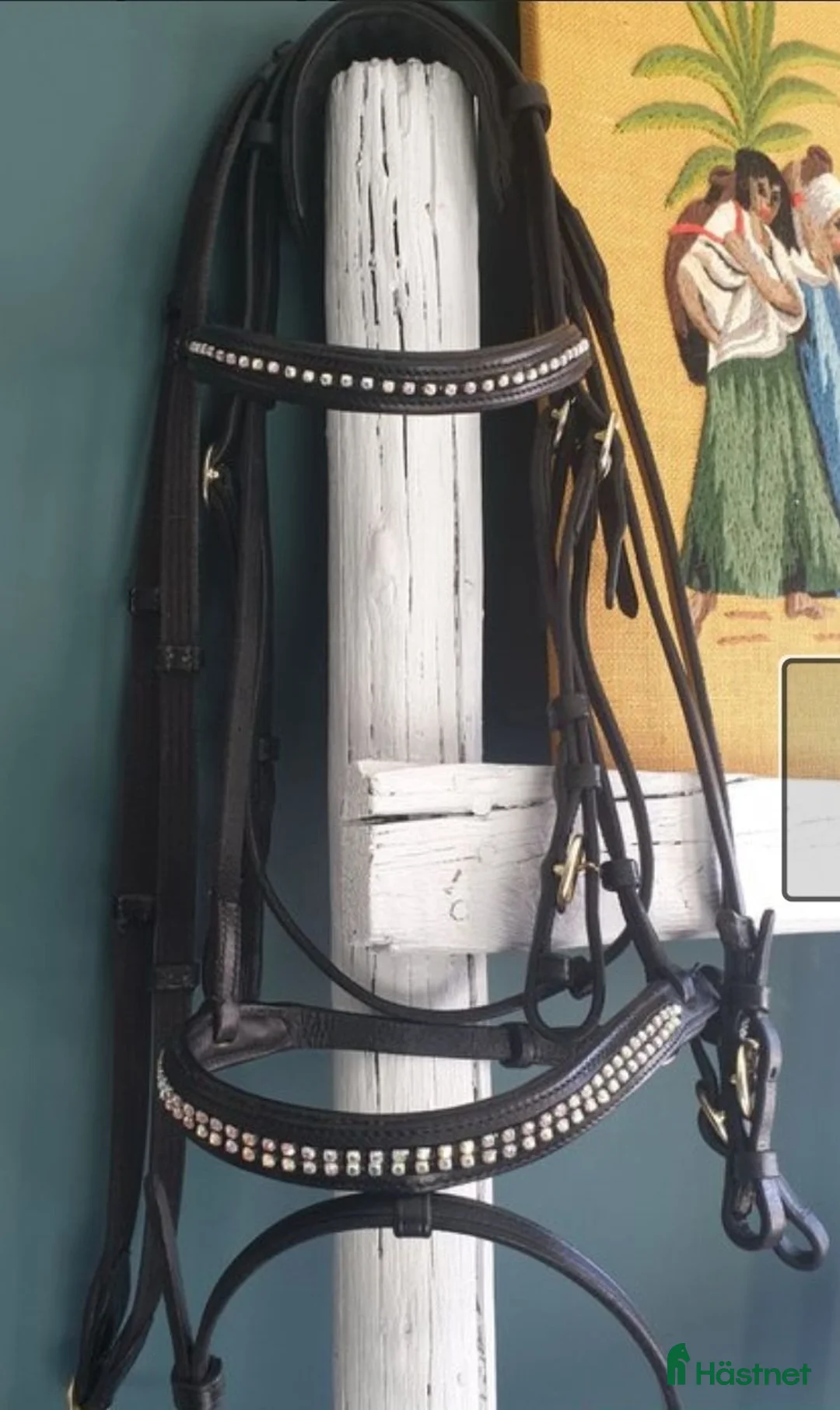 Träns hästutrustning till salu: Nyblingat svart träns ponny/cob i Timrå - Annons 1