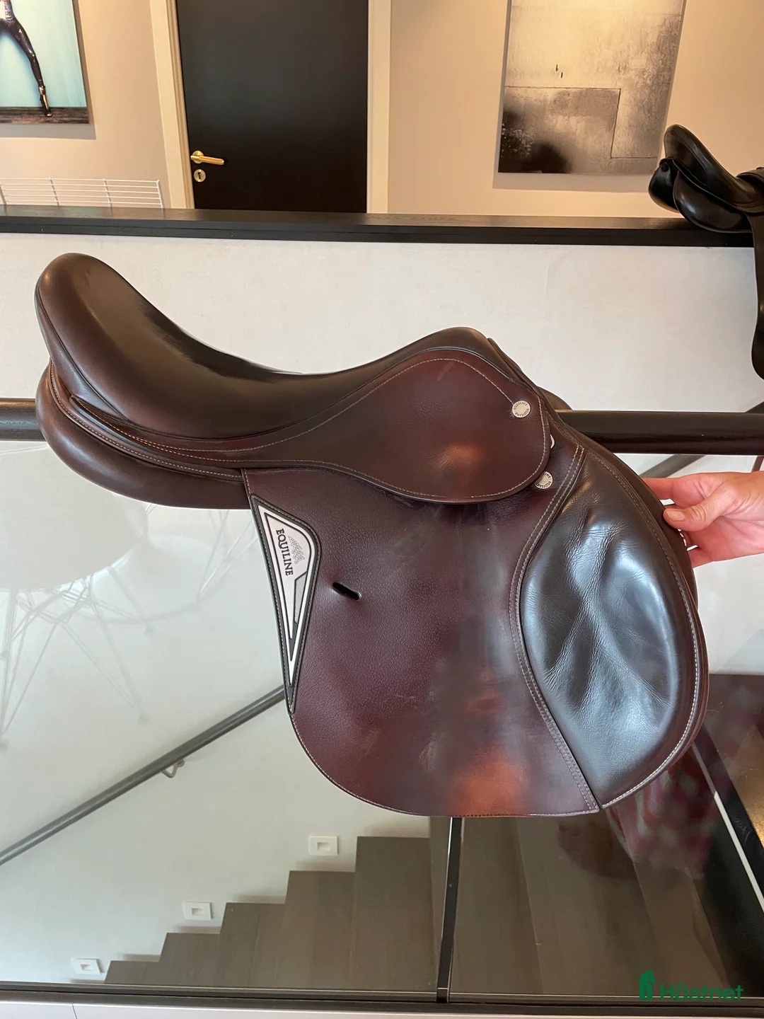 Sadlar hästutrustning till salu: Hoppsadel Equiline 17’ - Annons 3