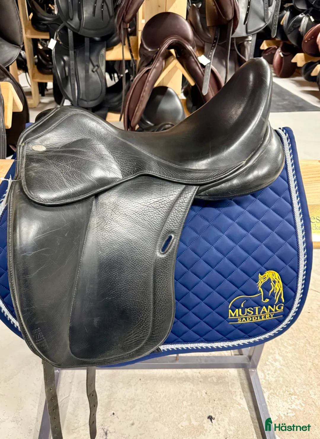 Sadlar hästutrustning till salu: Santa Cruz Leopold 17,5” i Knivsta - Annons 1