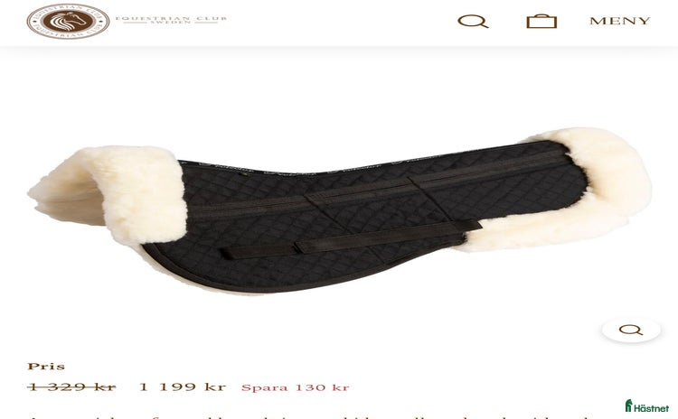 Sadeltillbehör hästutrustning till salu: Protector pad med paneler i Bengtsfors - Annons 6