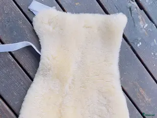 Sadeltillbehör hästutrustning Rumpvärmare i fårskinn och teddy i Ljungaverk - Annons 9