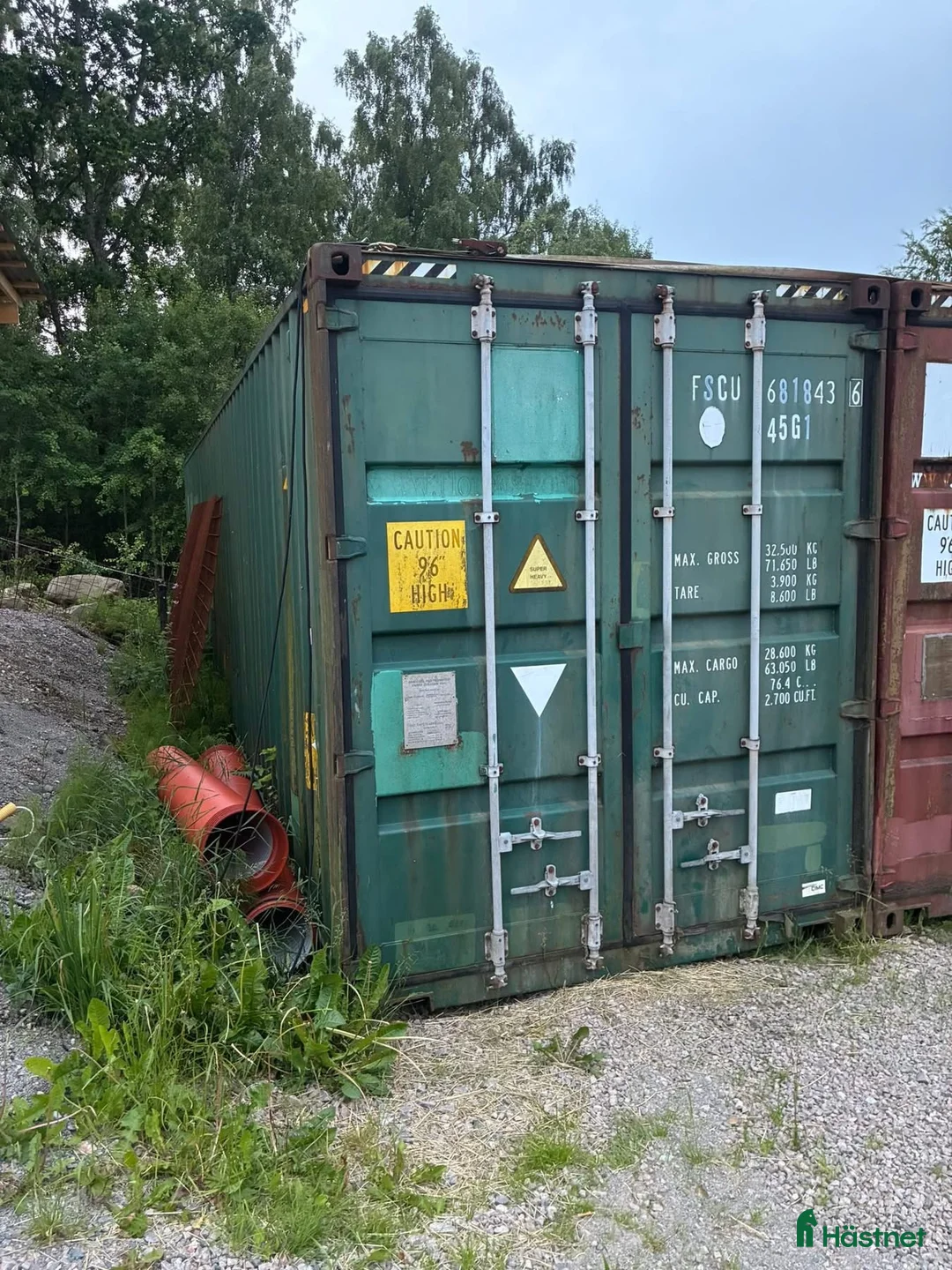 Stallinredning, stängsel & gård övrig utrustning till salu: Hö/Foder conteiner i Munka-ljungby - Annons 2