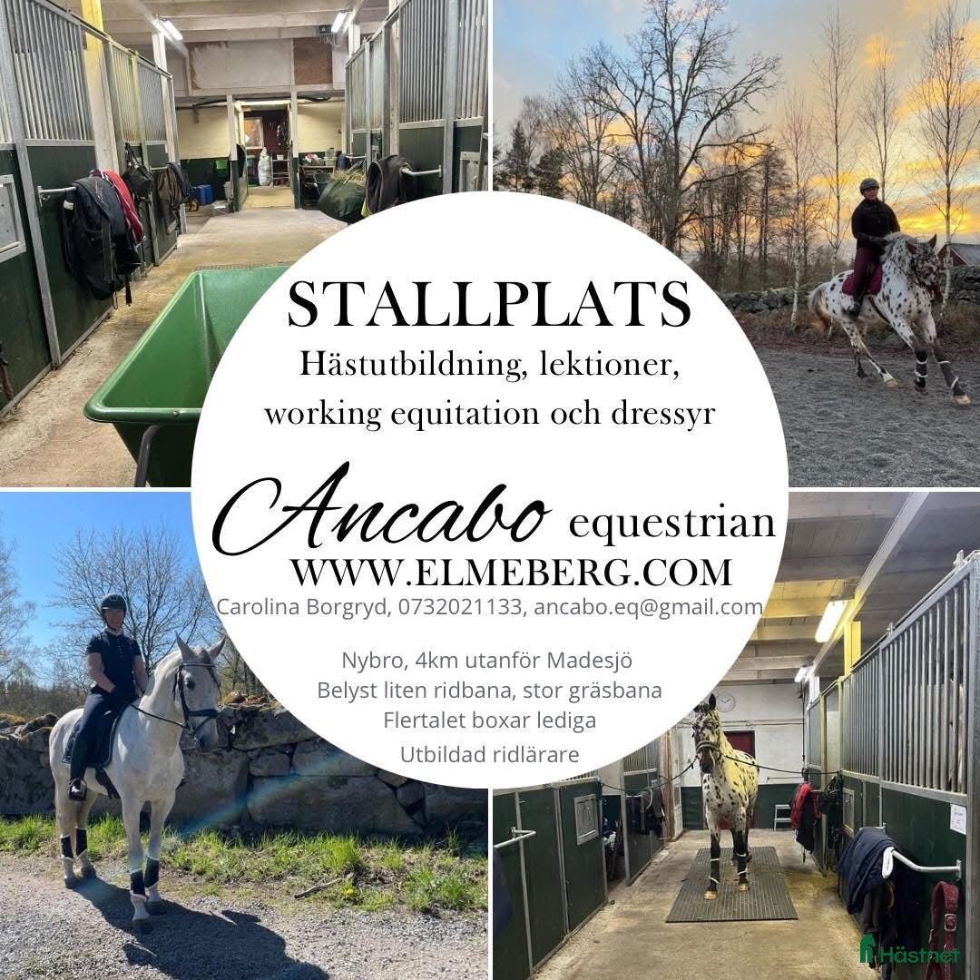  stallplats finnes: Stallplats Nybro i Nybro - Annons 1