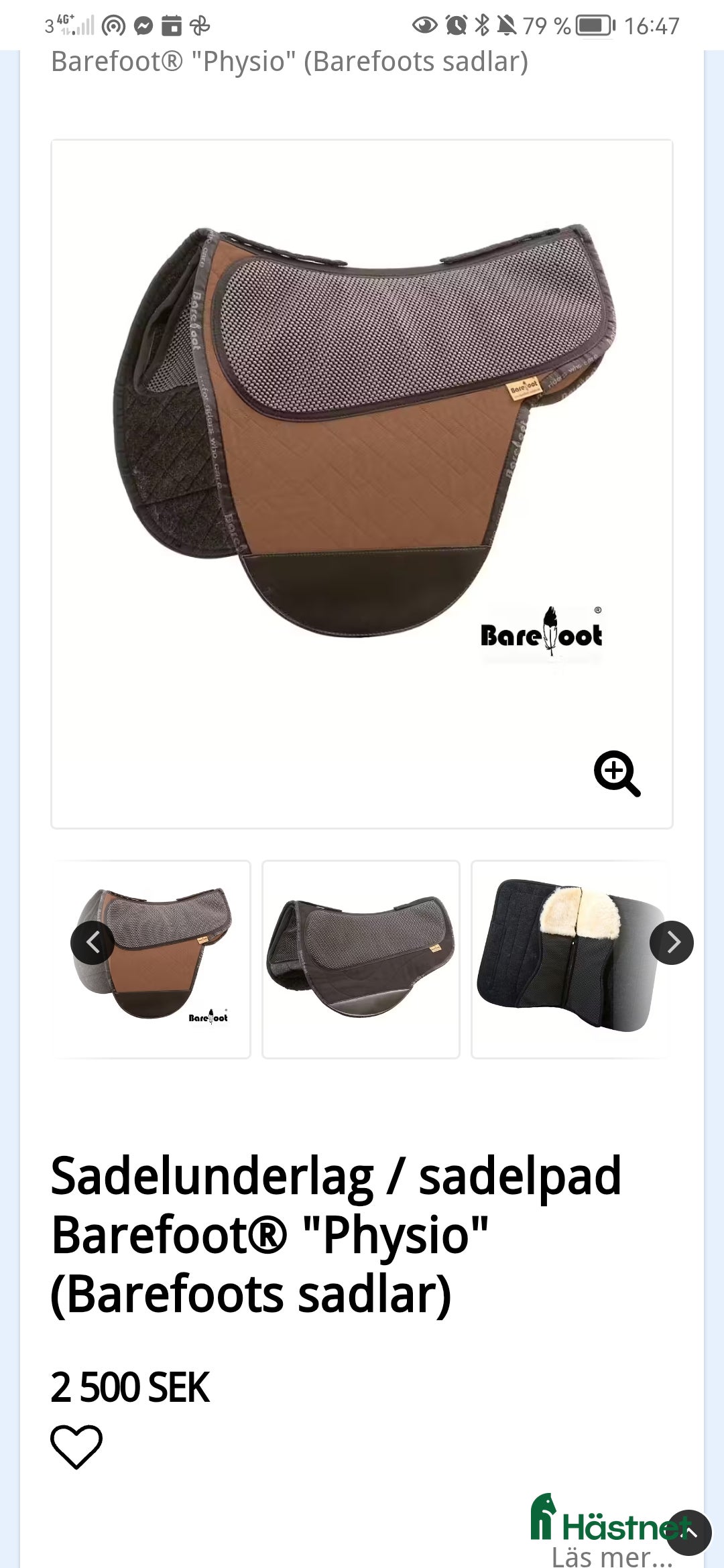 Sadlar hästutrustning till salu: Barefoot Cherokee  i Strömstad - Annons 4
