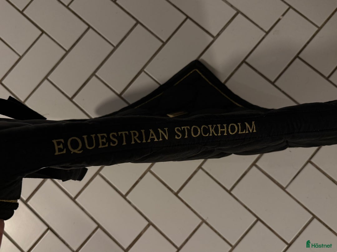 Schabrak & Vojlockar hästutrustning till salu: Equestrian Stockholm svart dressyrschabrak i Bromma - Annons 4