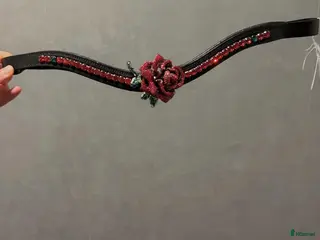 Övrig Hästutrustning hästutrustning Ros pannband full - Annons 5