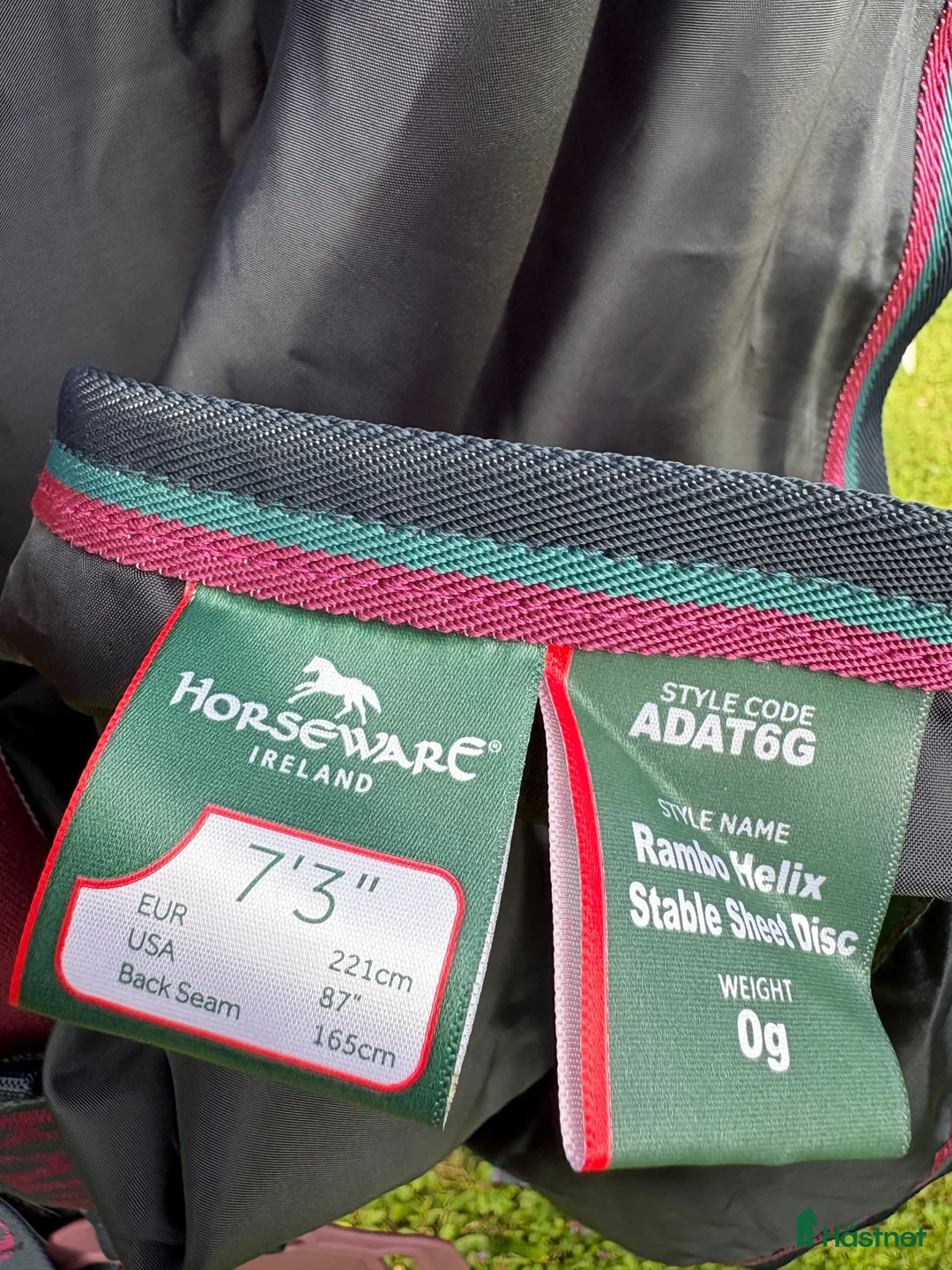 Täcken hästutrustning till salu: Stalltäcke Horseware 165 - Annons 2