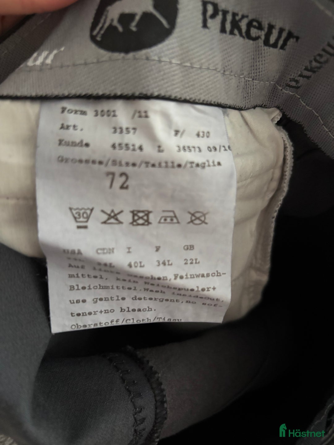 Ridbyxor ryttarutrustning till salu: Pikeur i Loftahammar - Annons 2