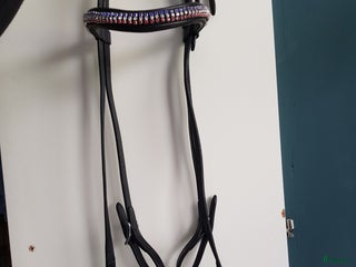 Islandshästutrustning övrig utrustning till salu: Svart remontträns med tyglar *islandsfärger* i Timrå - Annons 8