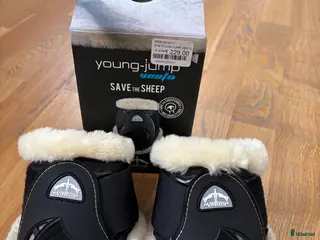 Benskydd hästutrustning Veredus svarta benskydd stl M i Huskvarna - Annons 6