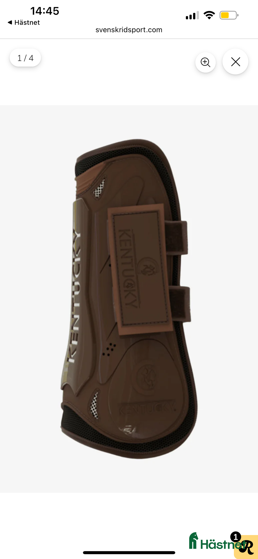 Benskydd hästutrustning till salu: Fina Kentucky benskydd storlek M i Göteborg - Annons 2